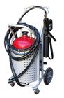 Fire Fighting Water Mist Fire Extinguisher Trolley Type Stainless Steel Casing