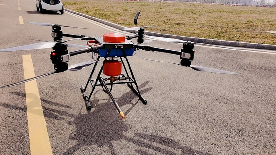 Dry Powder Fire Extinguishing UAV Unmanned Aerial Vehicle For High Rise Buildings