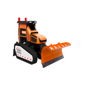 Firefighting Fire Extinguishing Robot 3rd Generation Oil Powered Hydraulic With Water Hose Frame