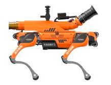 Fire-Fighting Quadruped Robot Dog for Police and Military