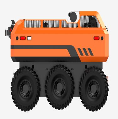 Hydraulic System Flood Drainage and Demolition Robot with Wireless Remote Control for Multi-functional Rescue Operations