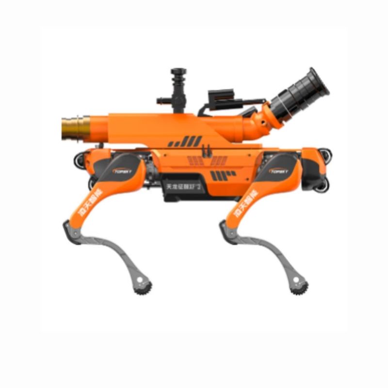 Fire-Fighting Quadruped Robot Dog for Police and Military