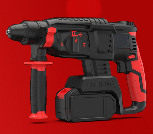 Increase the hammering on the cylinder cable drilling tool Safe clutch overload automatic shutdown without hurting hands