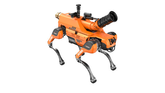 đa chức năng IP67 cấp độ bảo vệ bốn chân chữa cháy chó robot thông minh