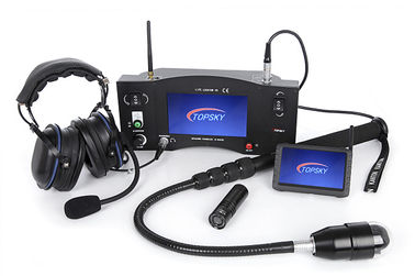 Trình phát hiện dấu hiệu cuộc sống âm thanh / video giữa các đầu dò (camera) và màn hình (máy chủ), có một kết nối linh hoạt