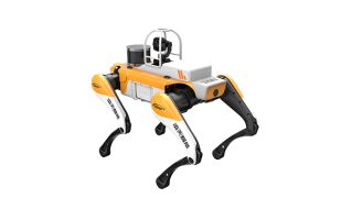Chó robot bốn chân kiểm tra điện (chó con + mạng tự tổ chức + điều hướng laser + máy tính điều khiển công nghiệp + nghiêng quang kép)