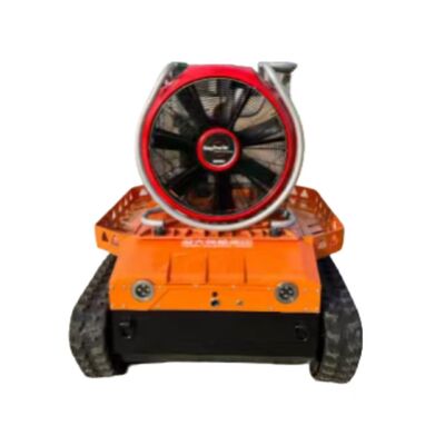 Robot chữa cháy chống cháy nổ với lực kéo 6500N, điều khiển từ xa 1100m và khả năng leo dốc 78,1%